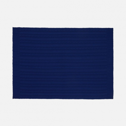 Плед Remitti, кобальт (темно-синий)