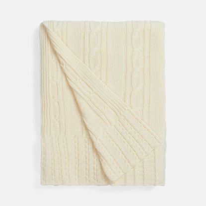 Плед Remitti, молочный