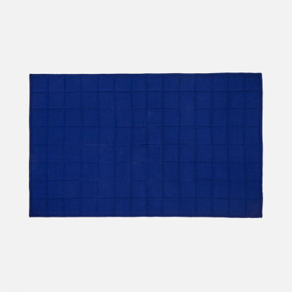 Плед Chainfield, темно-синий (кобальт)