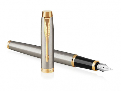 Перьевая ручка Parker Parker IM Metal Brushed Metal GT