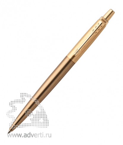 Шариковая ручка Parker Jotter Premium, West End Gold Brushed GT