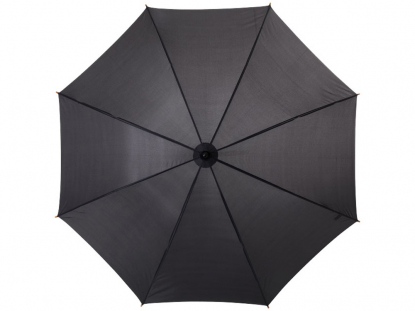 Зонт-трость Jova, механическиий, черный, купол