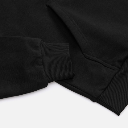 Толстовка оверсайз Sartoro, унисекс, черная