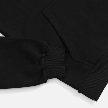 Худи оверсайз Daylero, унисекс, черное