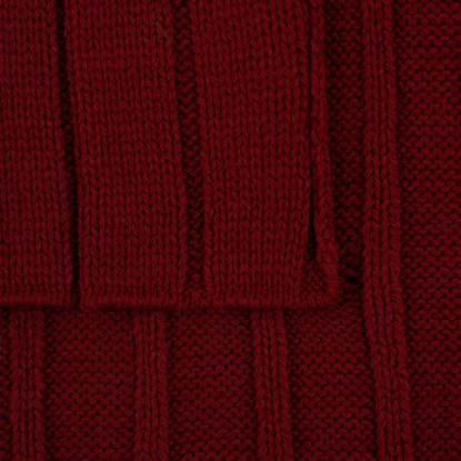 Плед Tressa, бордовый