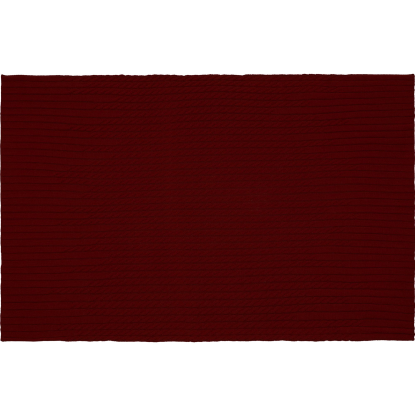 Плед Tressa, бордовый