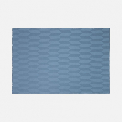 Плед Rombus, серо-синий (дымчатый)