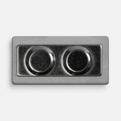 Значок Magnet Matto, серый