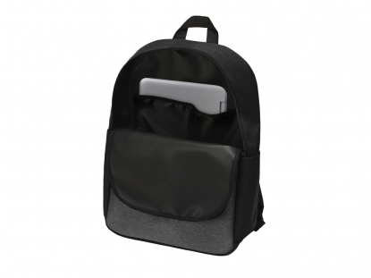 Рюкзак Merit со светоотражающей полосой, черный