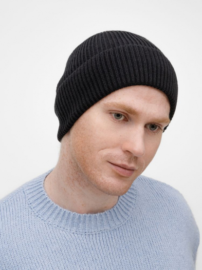 Шапка Nobilis Mono, черная