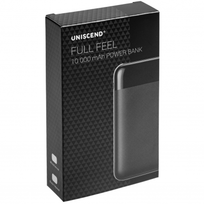 Внешний аккумулятор Uniscend Full Feel 10000 mAh с индикатором, коробка