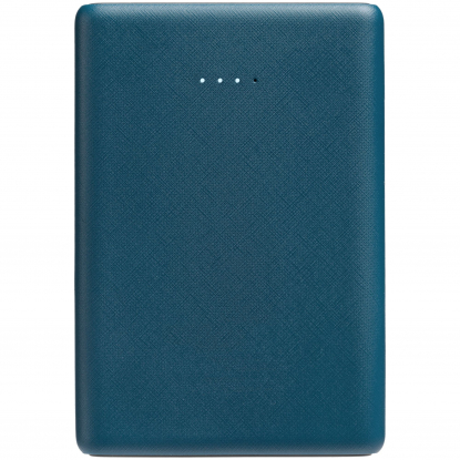 Внешний аккумулятор Uniscend Full Feel Color 5000 мАч, тёмно-синий, лицевая сторона