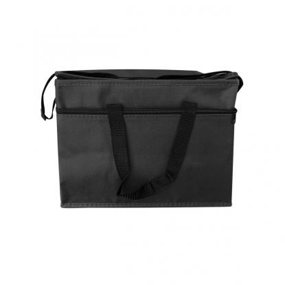 Сумка-холодильник Арктика, чёрная, вид спереди