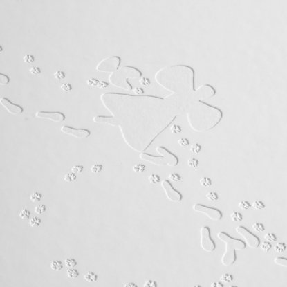 Набор Снежный ангел, скетчбук