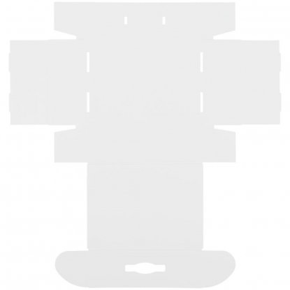 Коробка Matter Light с чёрной ручкой, белая, в разобранном виде