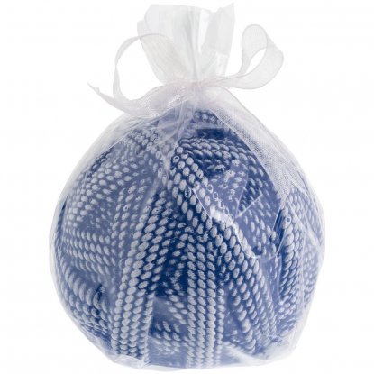 Свеча Kniteam, клубок, синяя