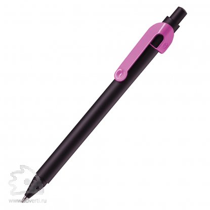 Шариковая ручка Snake Black BeOne, черно-розовая