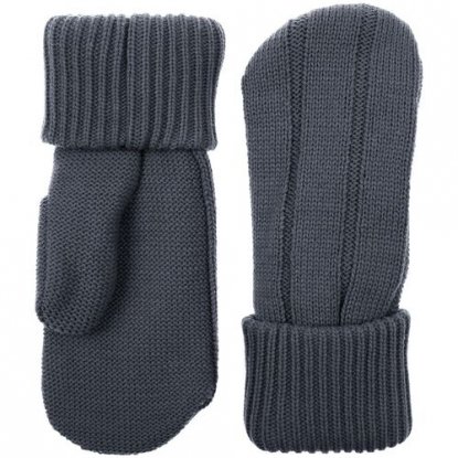 Варежки Knit Beat, темно-серые