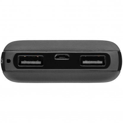 Внешний аккумулятор Uniscend Full Feel 10000 mAh, чёрный, разъёмы