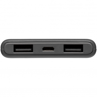 Внешний аккумулятор Uniscend Full Feel Color 5000 мАч, серый, порты