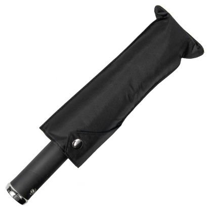 Зонт складной автоматический Forest Lotus Flashlight, черный