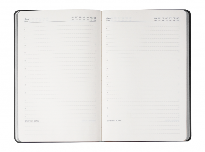 Ежедневник Flexy Star Sivilia Grey Edition Color А5, недатированный, серый, внутренний блок