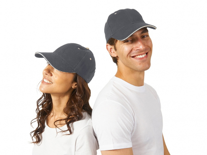 Бейсболка New Castle, серая