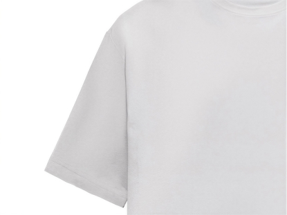 Футболка унисекс с пич отделкой Kyoto, жемчужная