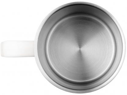 Стальная кружка с двойными стенками Climber Max, белая