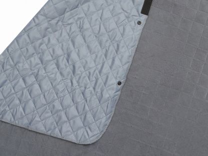 Плед-пончо 2-в-1 Cappy с капюшоном и мешком, серый