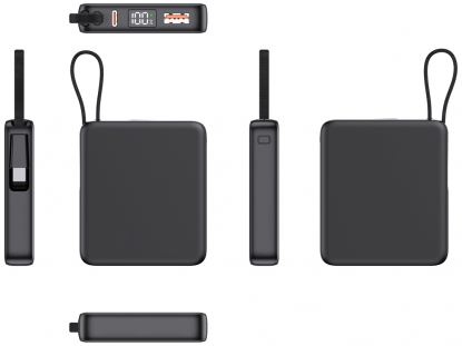 Внешний акуумулятор с подсветкой лого Nex, 5000 мАч