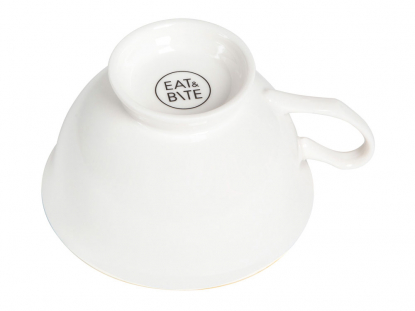 Чайная пара Preston с золотой каймой