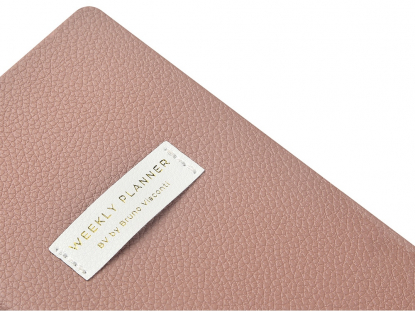 Еженедельник недатированный А6 Zefir, пыльно-розовый