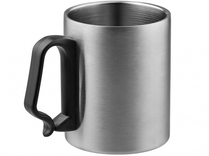 Стальная кружка с двойными стенками Climber Max, черная