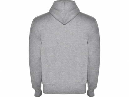 Толстовка на молнии Montblanc, унисекс, серый меланж