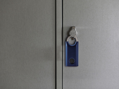 Замок с сенсором Noma Lock, темно-синий