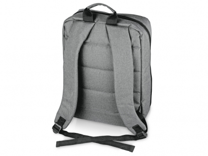 Бизнес-рюкзак Soho с отделением для ноутбука, светло-серый, вид сзади