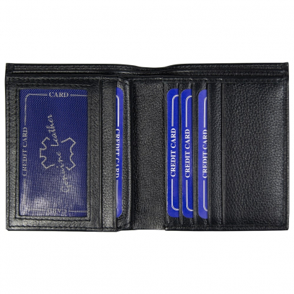 Кошелек с картхолдером Leather Plain