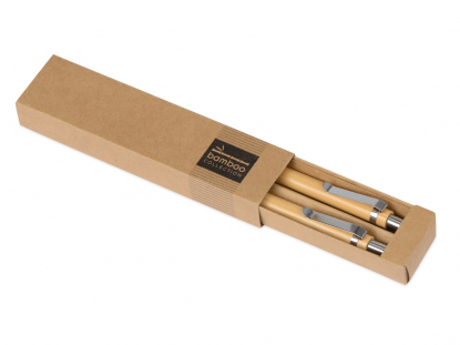 Набор Bamboo: шариковая ручка и механический карандаш, в коробке