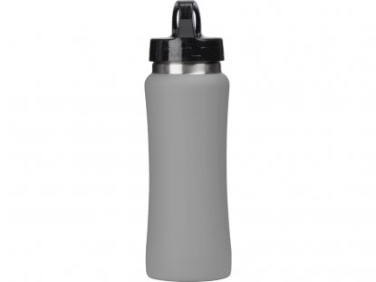 Бутылка для воды Bottle C1, soft touch, серая