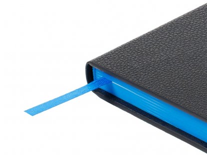 Ежедневник А5 недатированный с магнитным клапаном Venezia, черный