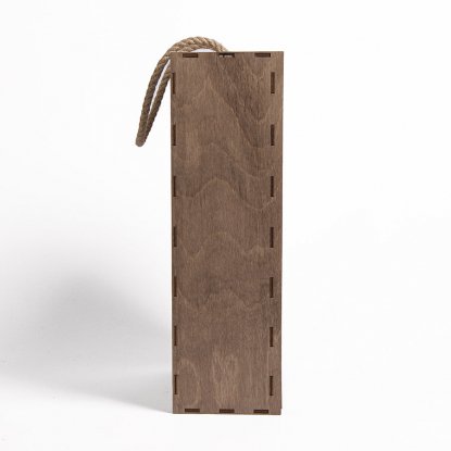 Ящик подарочный WINOTERRA с ручкой, коричневый