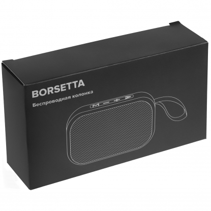 Беспроводная колонка Borsetta, коробка