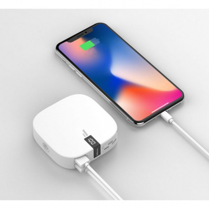Внешний аккумулятор Revil 10000 mAh, белый