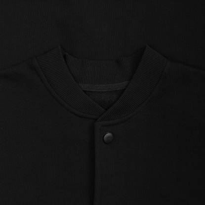 Бомбер унисекс Nuppu, черный