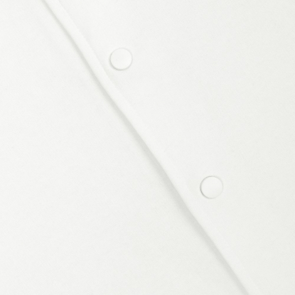 Бомбер унисекс Nuppu, молочно-белый