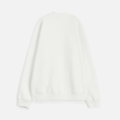 Бомбер унисекс AtmosWear, молочно-белый