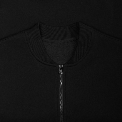 Бомбер унисекс Estado, черный