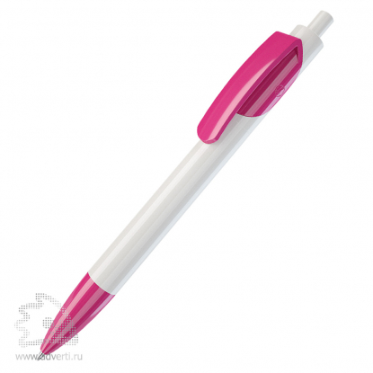 Шариковая ручка Tris White Lecce Pen, розовая
