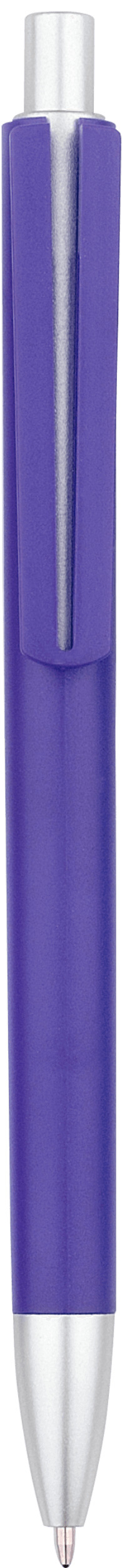 Шариковая ручка Viko Color, фиолетовая, вид спереди
